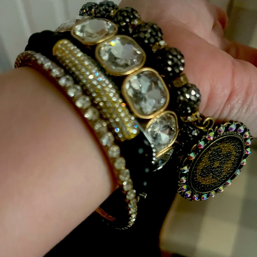 Boutique bracelet set. Never worn been sitting in jewelry box.
